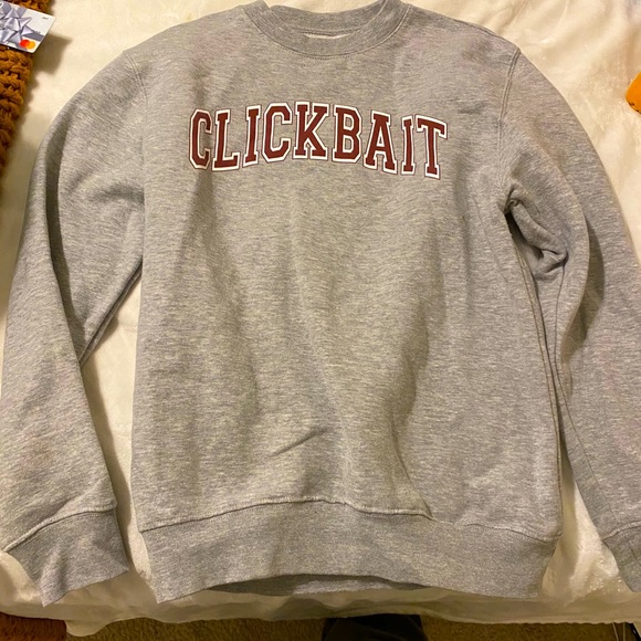 clickbait crewneck